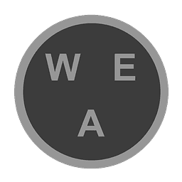 WE Advokater logotyp