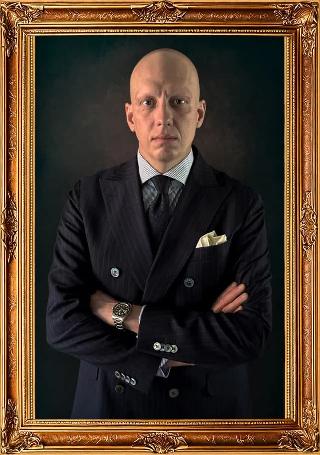 Porträtt av Nils Svantemark