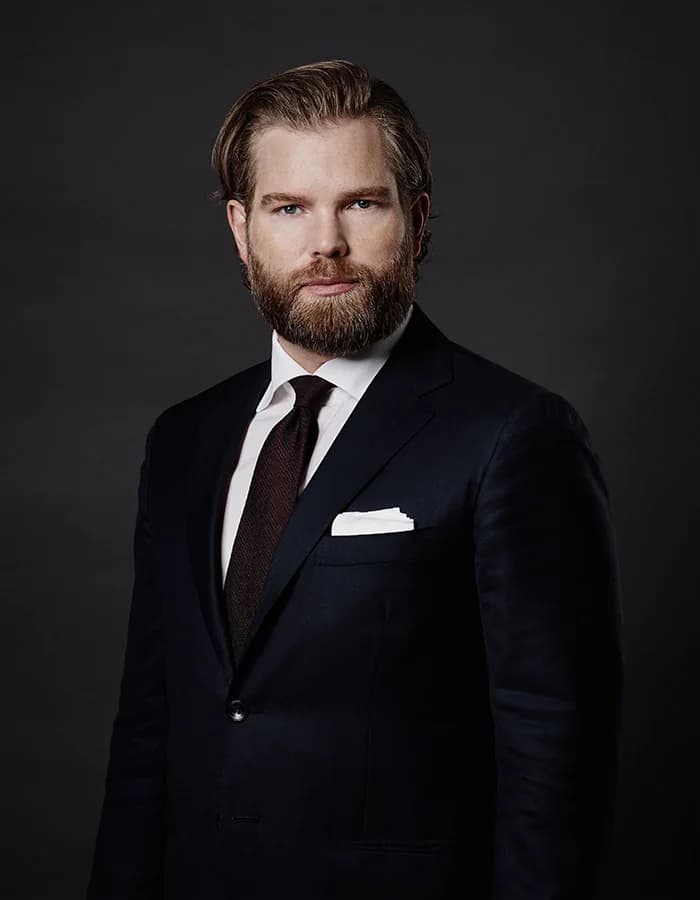 Porträtt av Kristofer Stahre