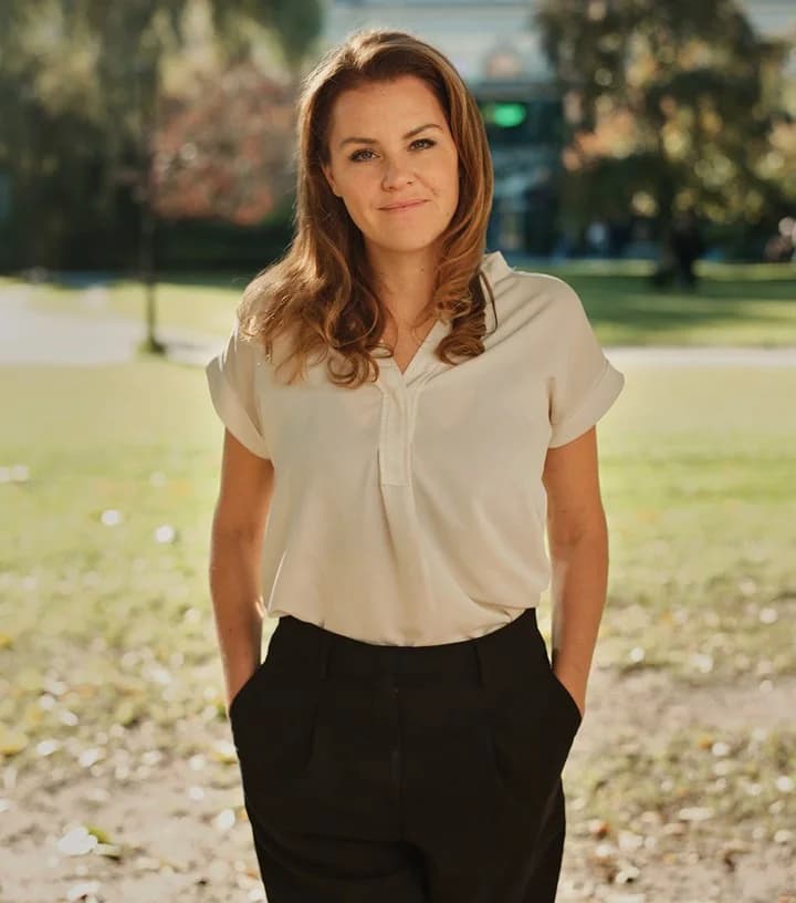 Porträtt av Johanna Lindholm
