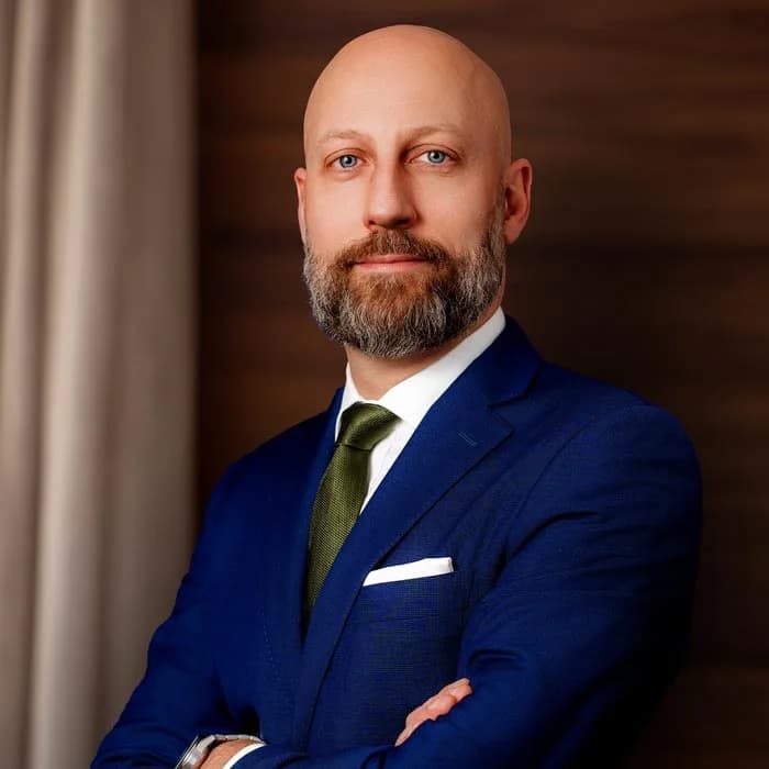 Porträtt av Anthony Krystek