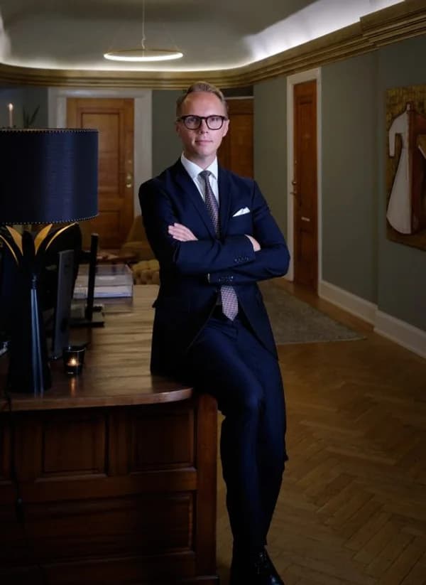 Porträtt av Johan Lindgren