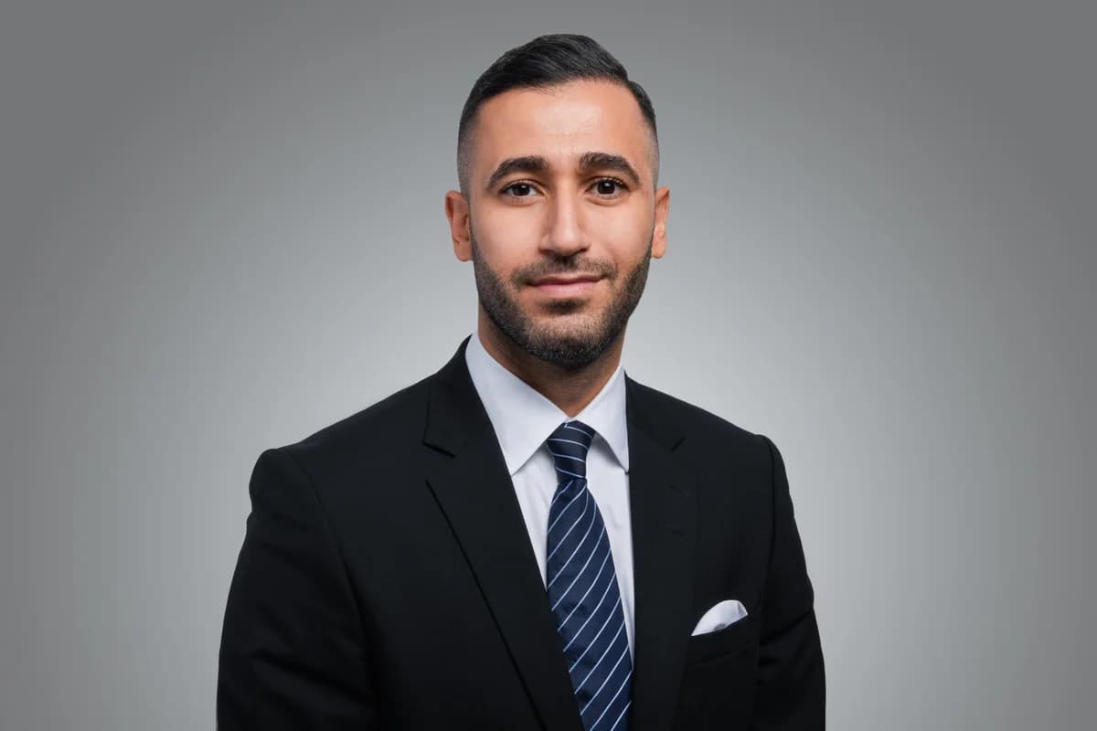 Porträtt av Kassim Ali Mahmoud