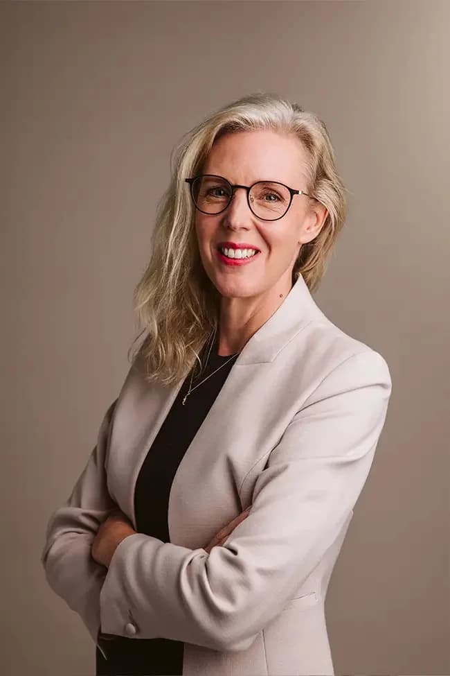 Porträtt av Christina Bjerke