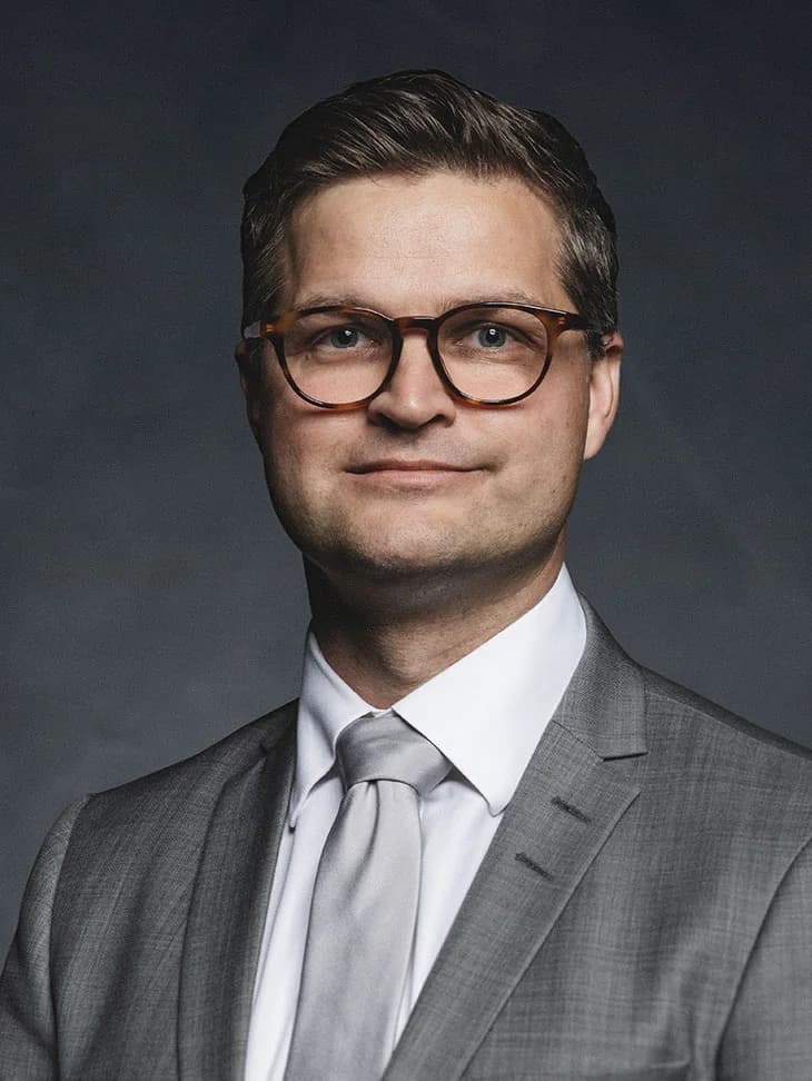 Porträtt av Mikael Sandy