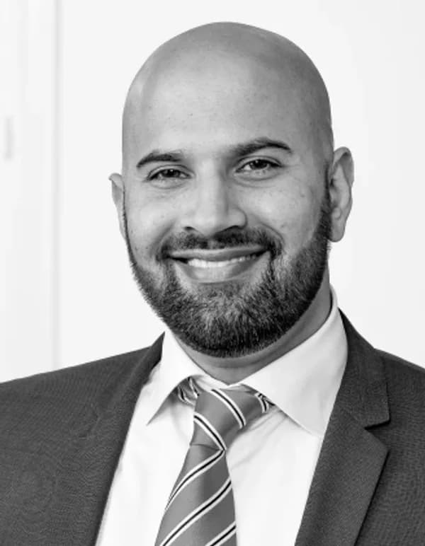 Porträtt av Shafqat Khatana