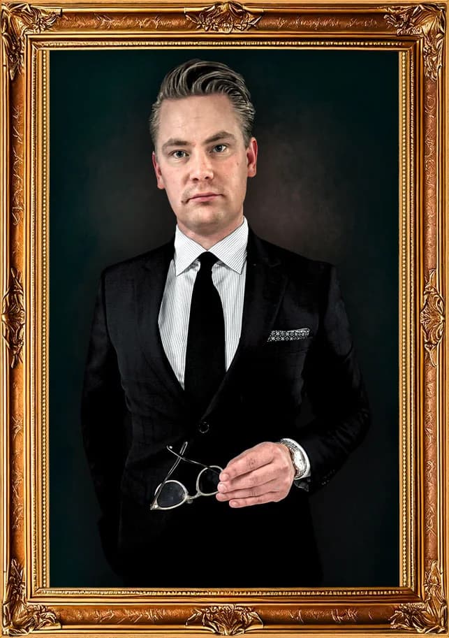 Porträtt av Harri Keränen