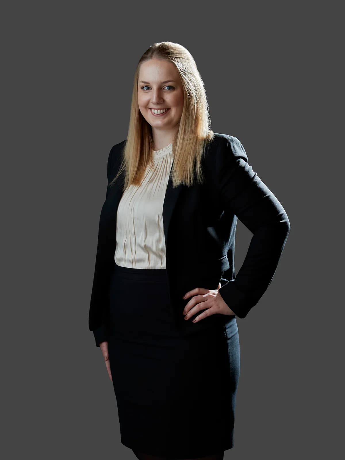 Porträtt av Amelie Callaghan