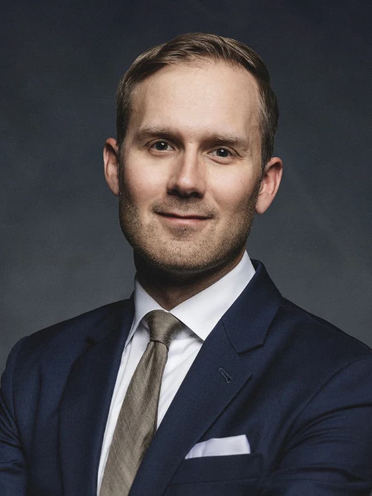 Porträtt av Pettersson Eric Nyblom