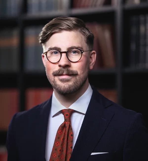 Porträtt av Almqvist Axel Frank