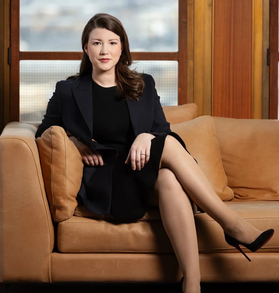 Porträtt av Larsson Adriana Krzymowska