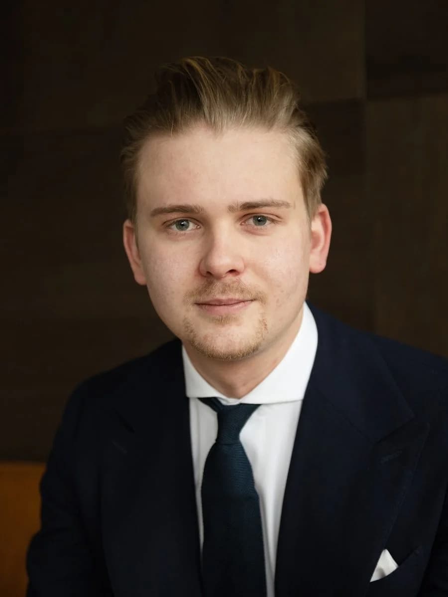 Porträtt av Albin Nyrén