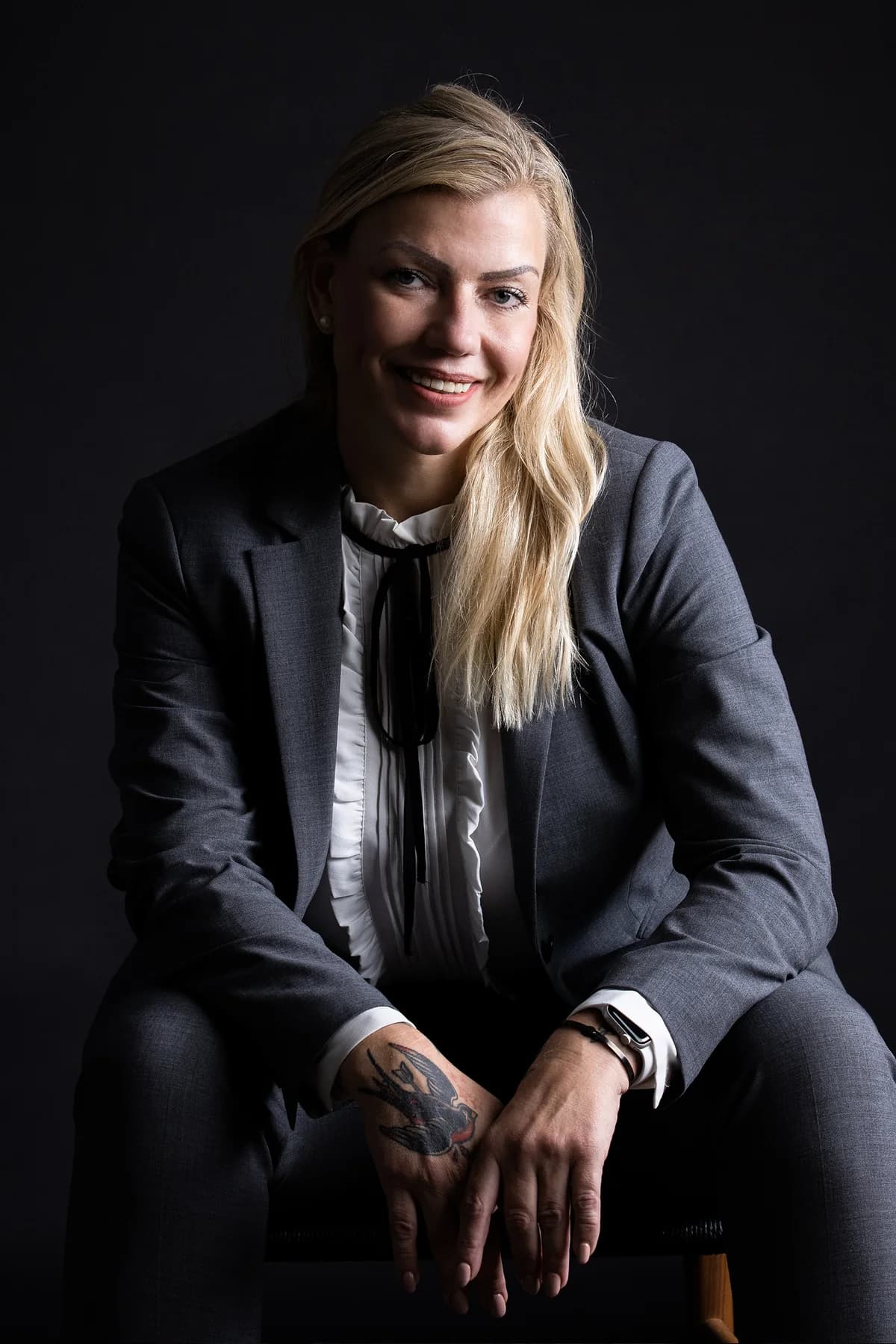 Porträtt av Linda Olsson