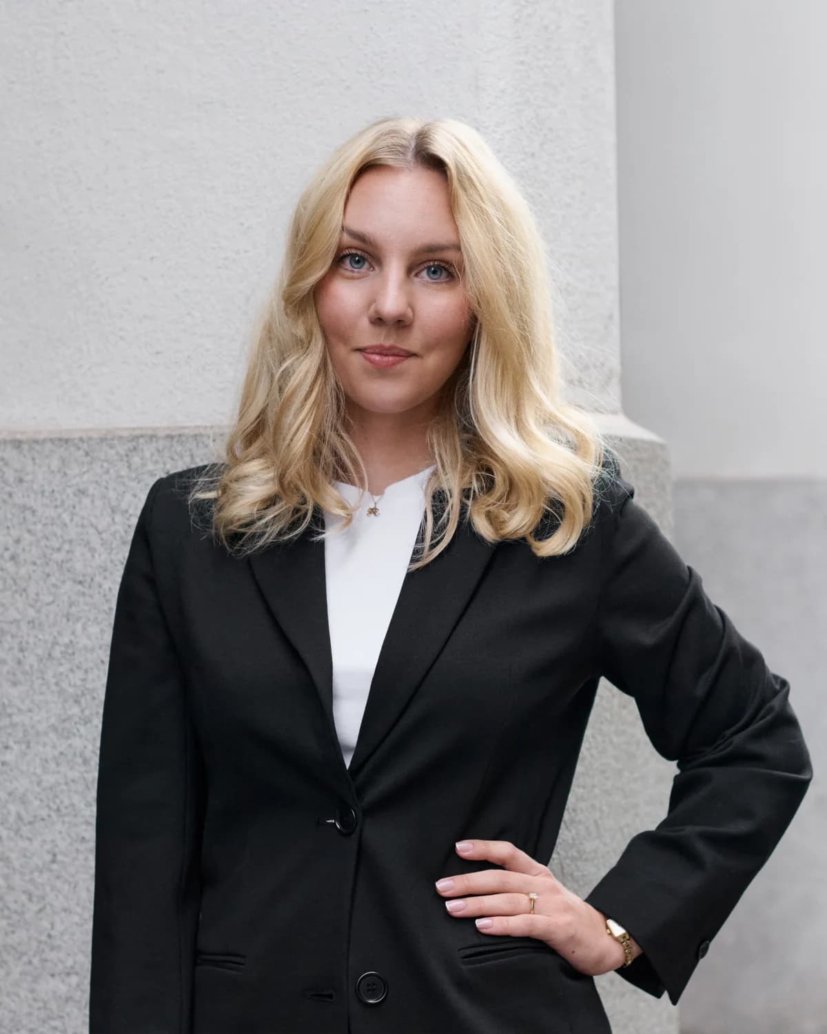 Porträtt av Wilma Åsander