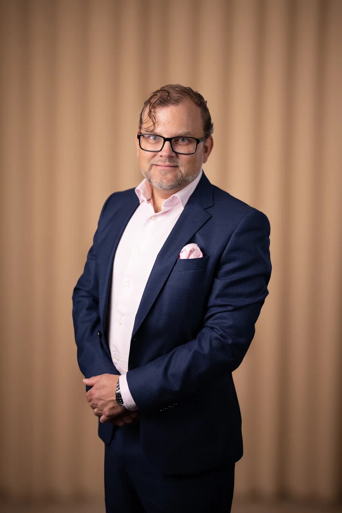 Porträtt av Mathias Winge
