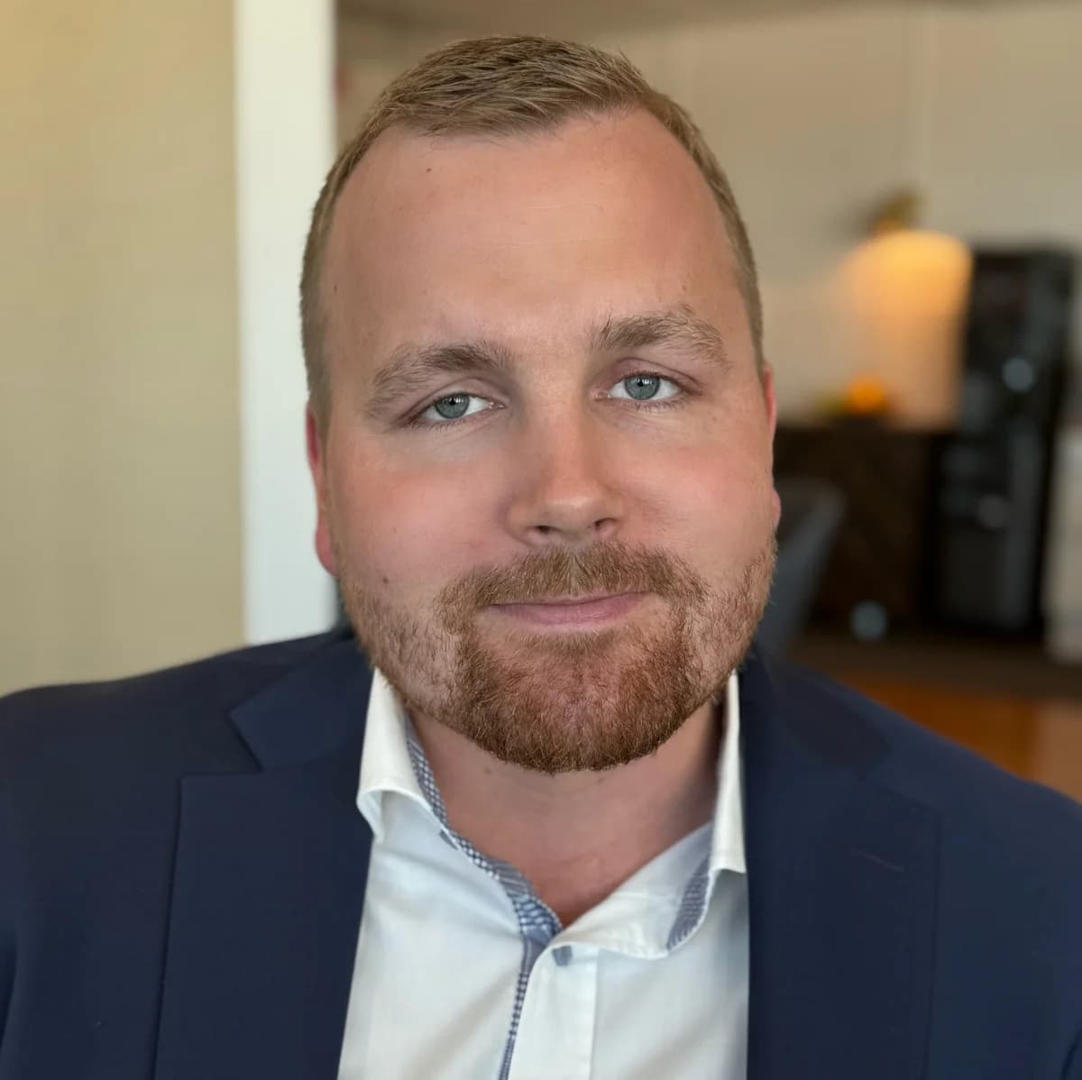 Porträtt av Christoffer Henriks