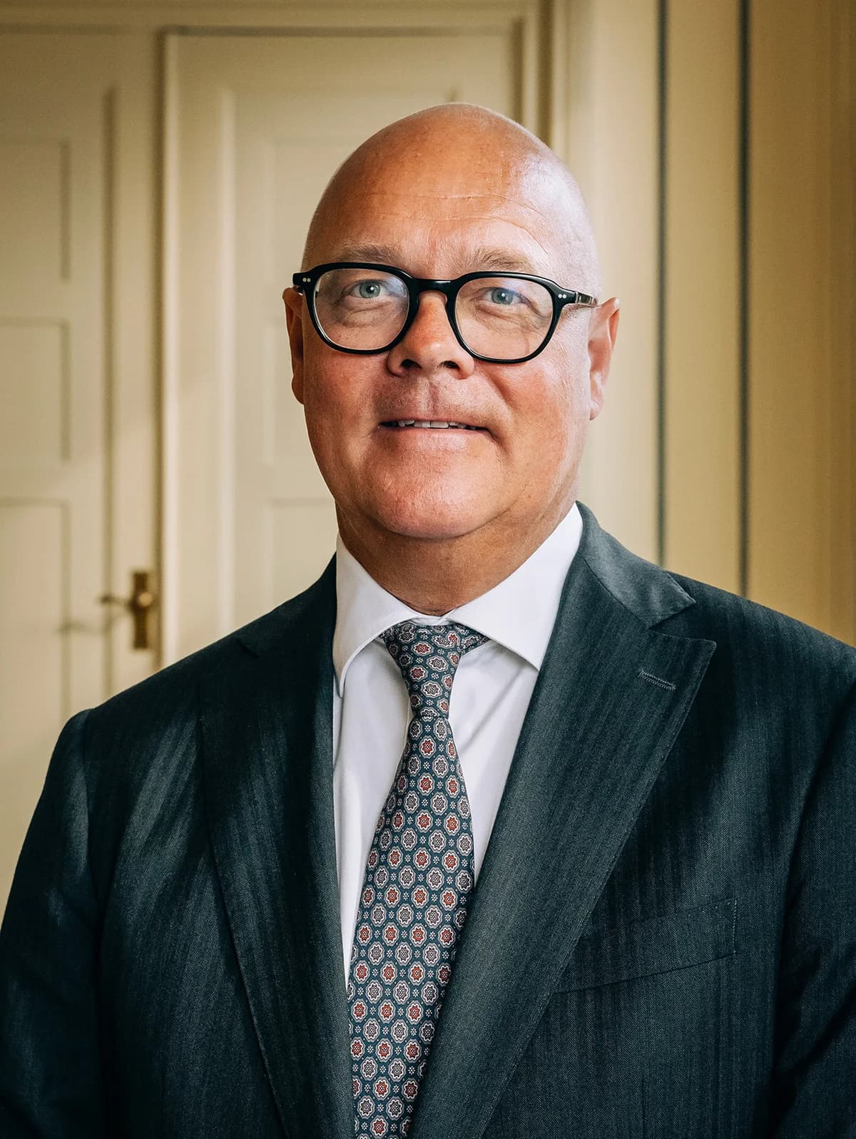 Porträtt av Gustav Linge