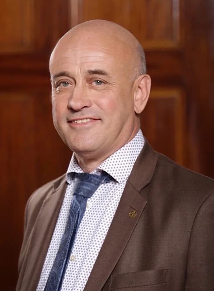 Porträtt av Lennart Åhl
