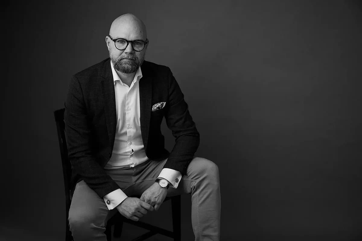Porträtt av Markus Bergdahl