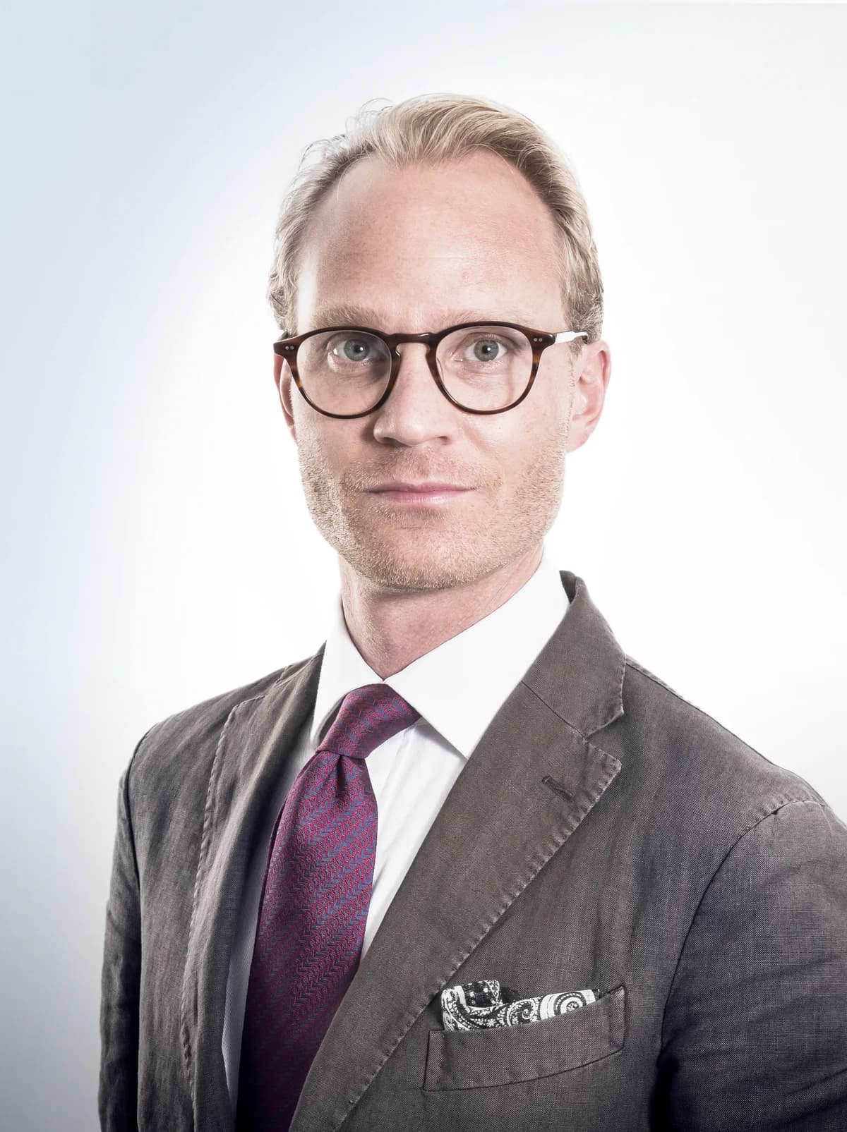 Porträtt av Nils Lundgren