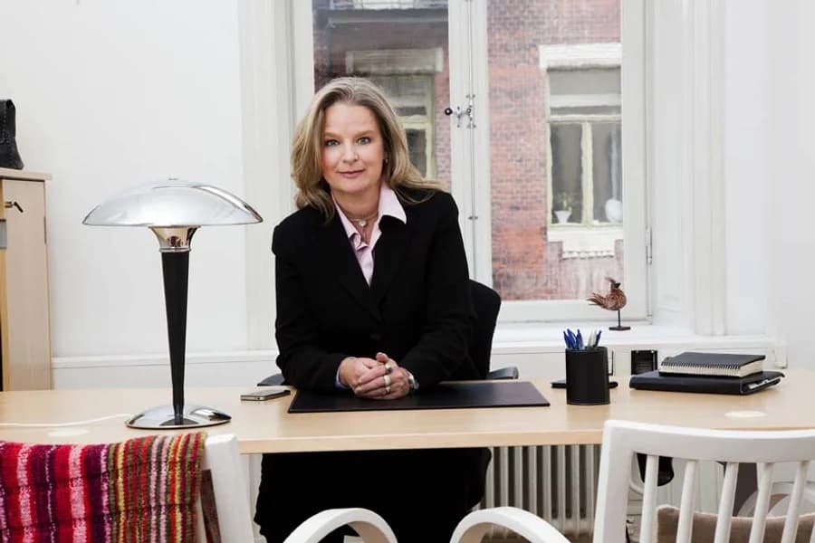 Porträtt av Hohenthal Maria Fager
