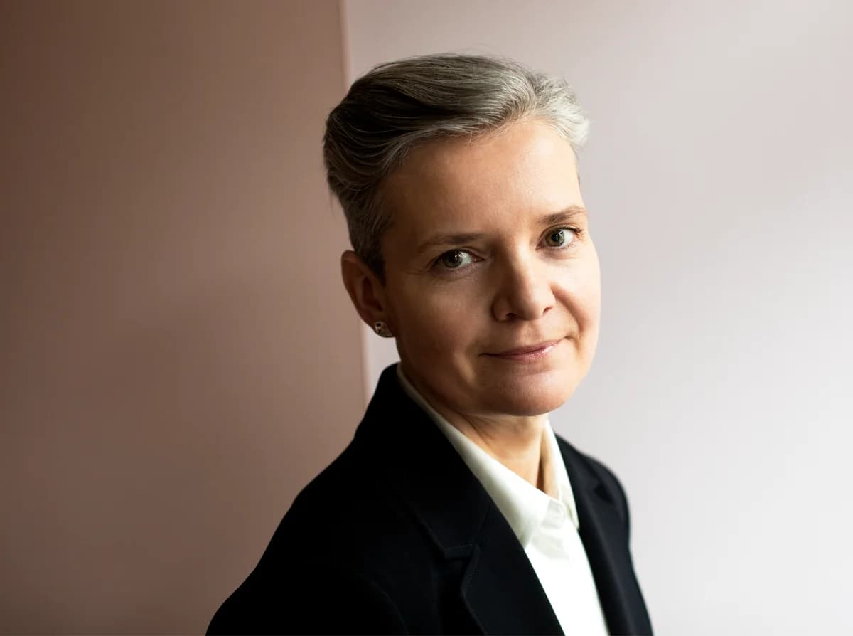 Porträtt av Ginta Ahrel