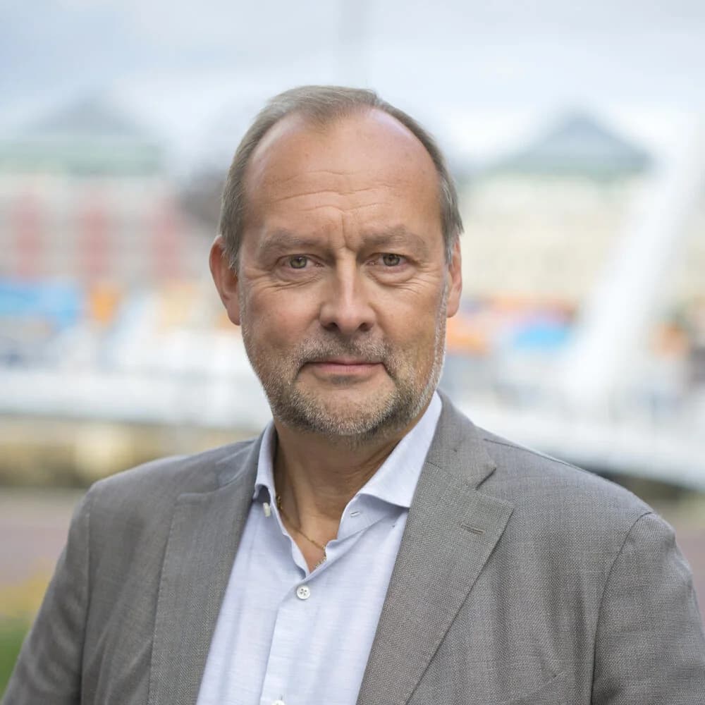 Porträtt av Peter Thörnwall
