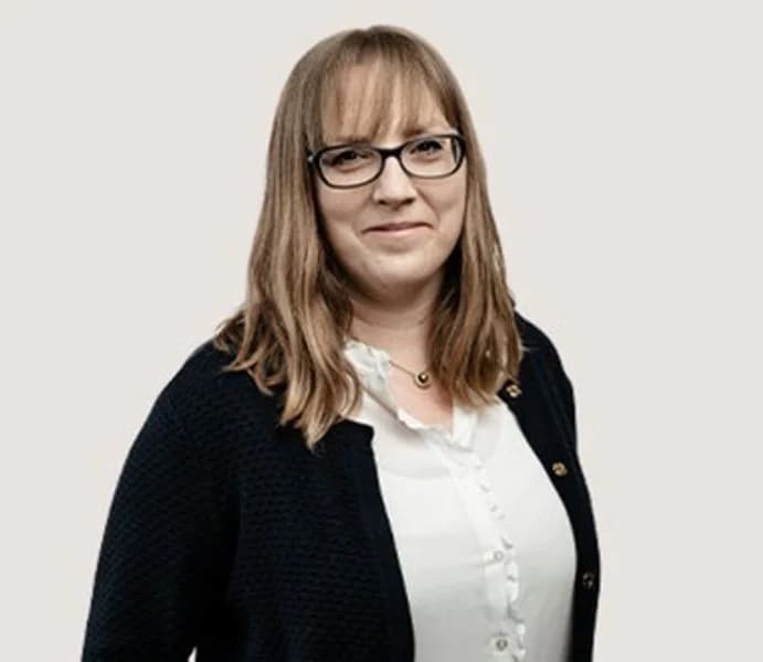 Porträtt av Ann-Sofi Lennartsson