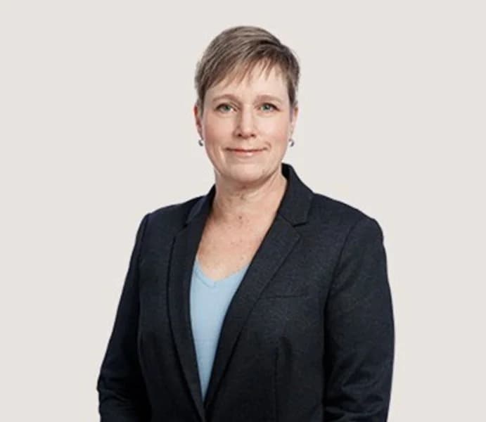 Porträtt av Annelie Friberg Schlegel