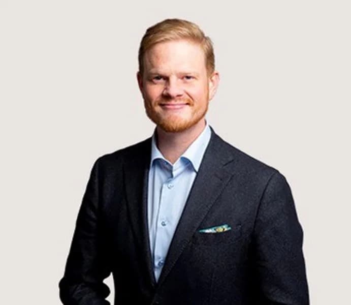 Porträtt av Peter Holmer