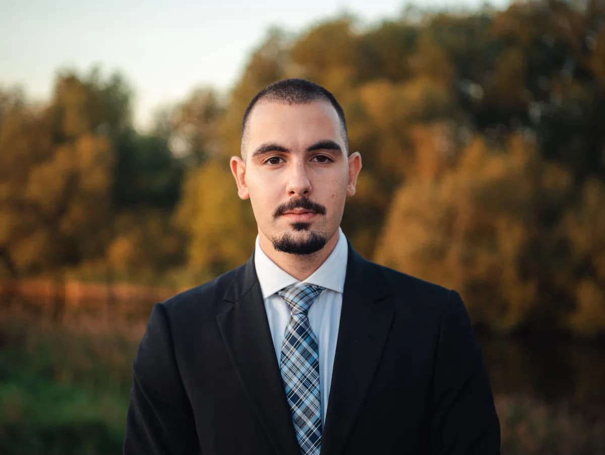 Porträtt av Rabi Khalaf