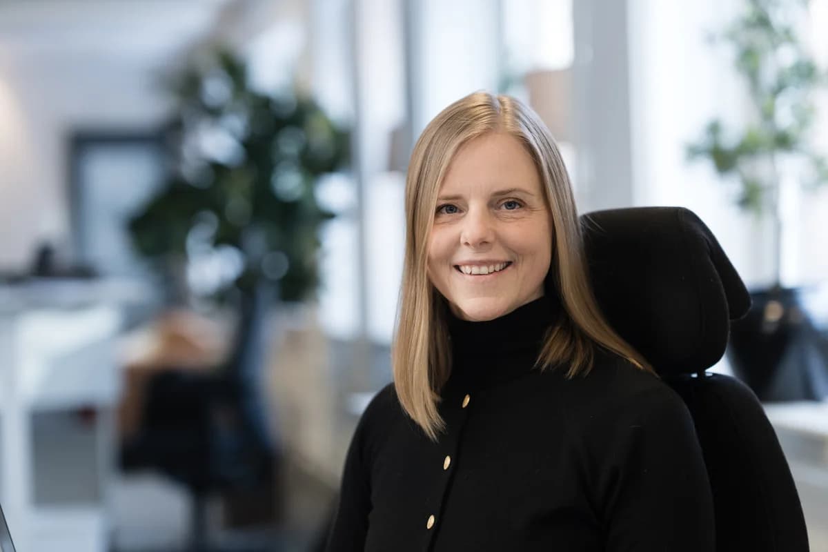 Porträtt av Linn Bergman