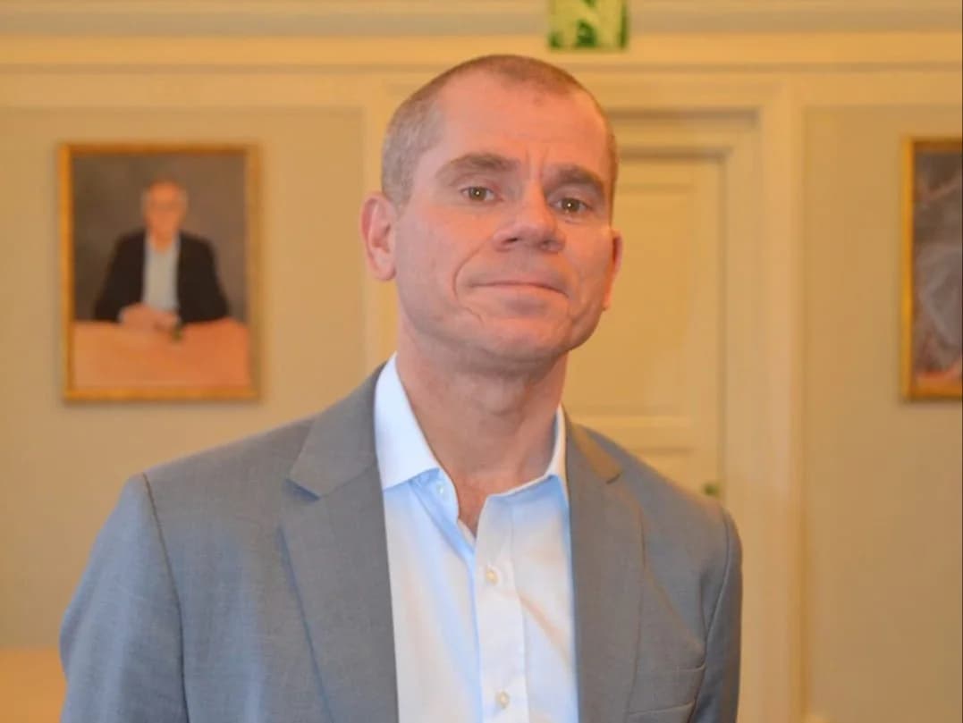 Porträtt av Magnus Evander