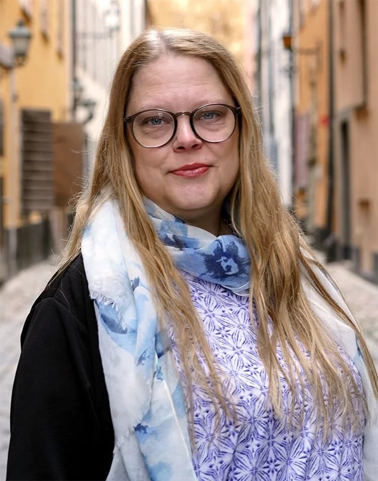 Porträtt av Marie-Louise Silfwerax