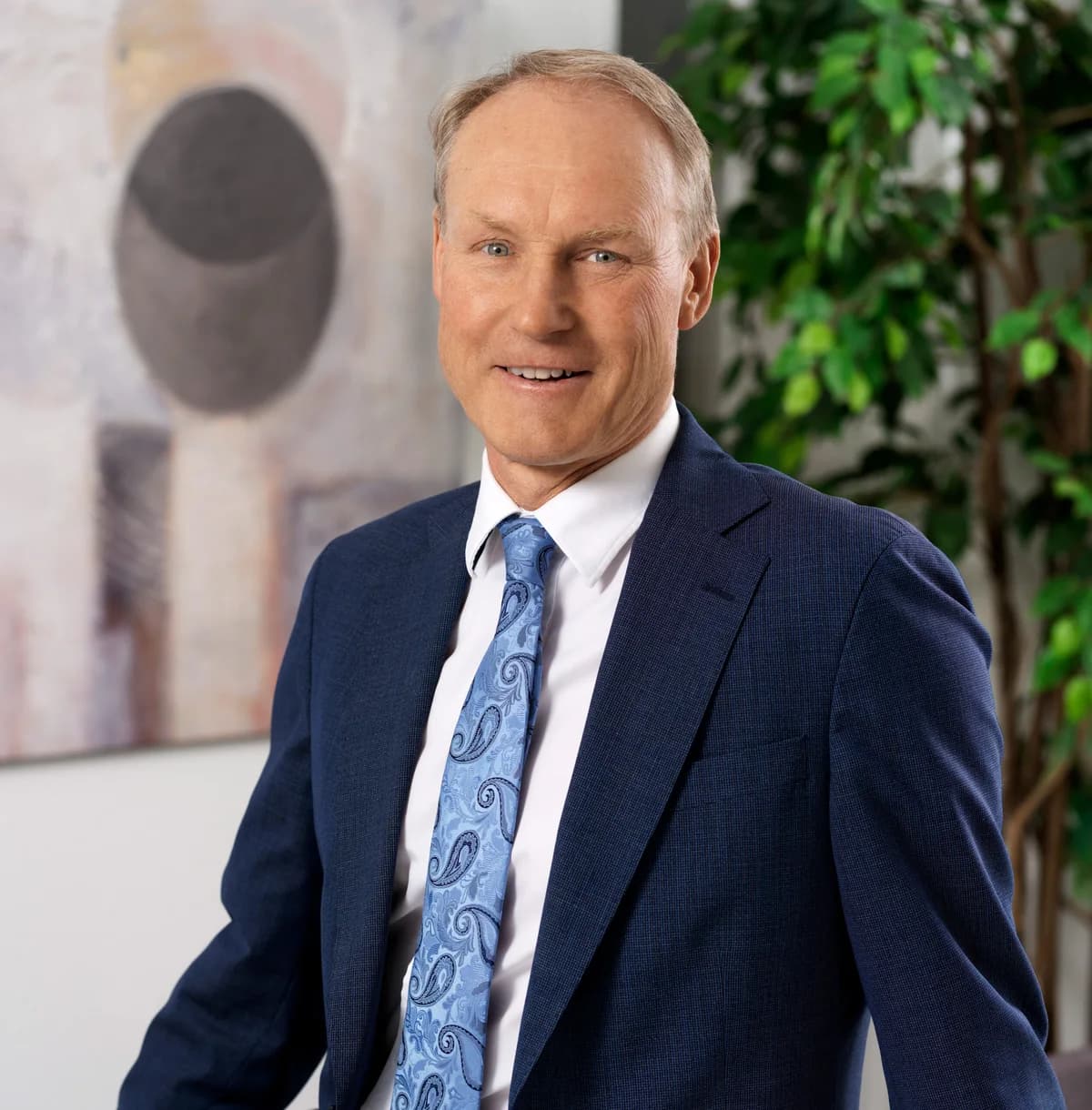 Porträtt av Otto Hallgren