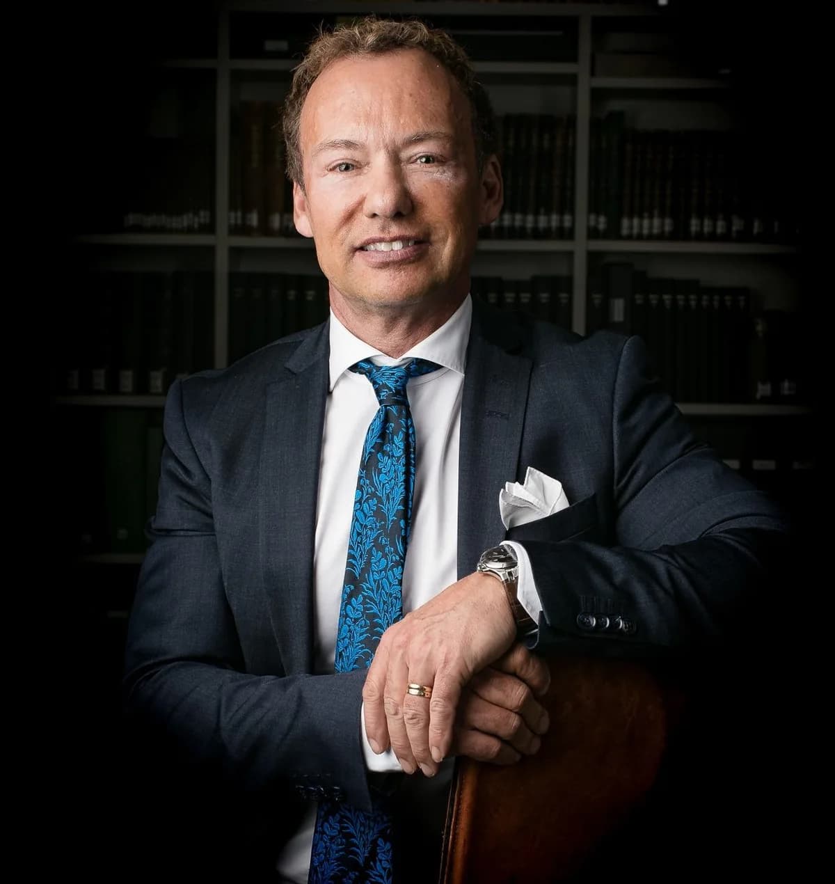 Porträtt av Carl-Johan Vahlén